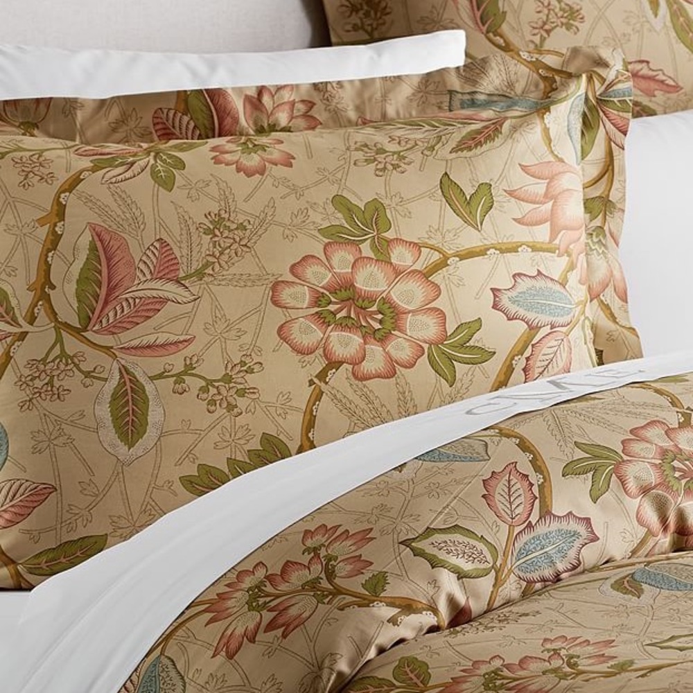 New Pottery Barn 2013 Palampore Organic Sham #2